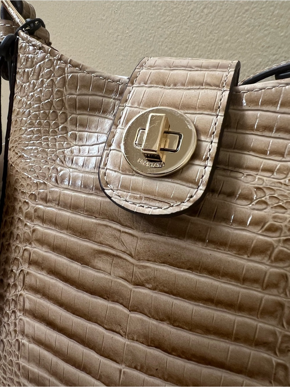 Brahmin Croc-Embossed Crossbody NWT - Picture 7 of 15